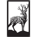 Highland Stag Garden Mirror