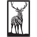 Highland Stag Garden Mirror