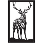 Highland Stag Garden Mirror