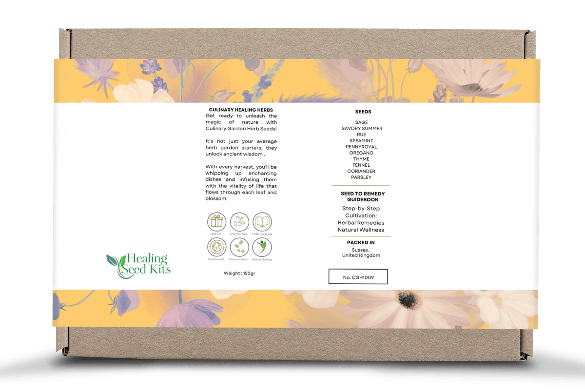 Culinary Healing Garden Herbs Kit - The Healing Herb Garden