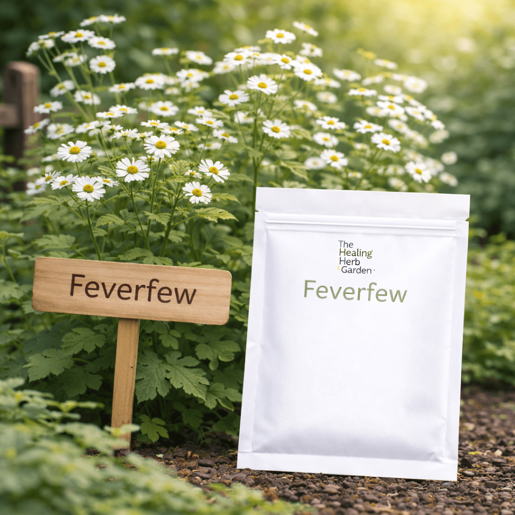 Feverfew Seeds - Heirloom Herb for Wellness - The Healing Herb Garden