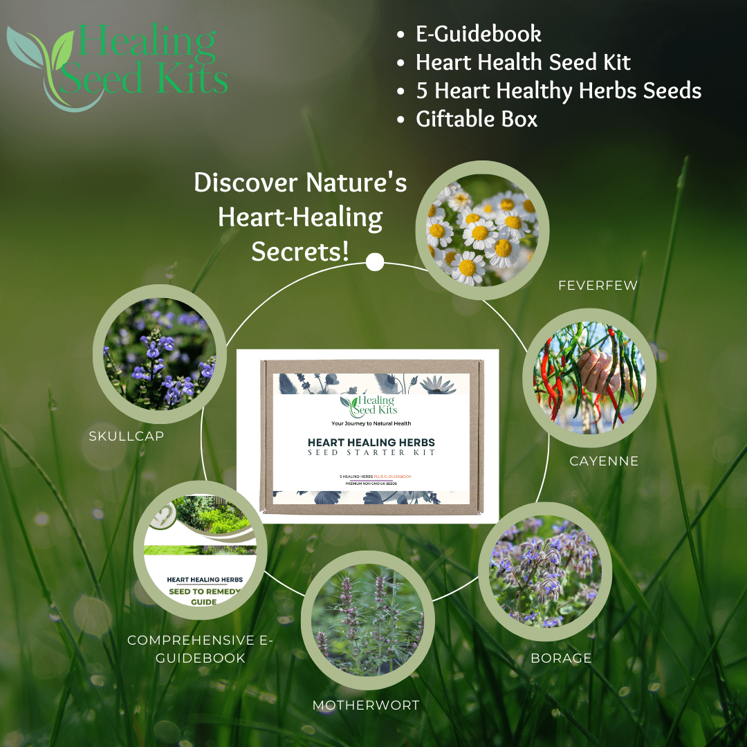 Heart Wellness Herbs Seed Kit - The Healing Herb Garden