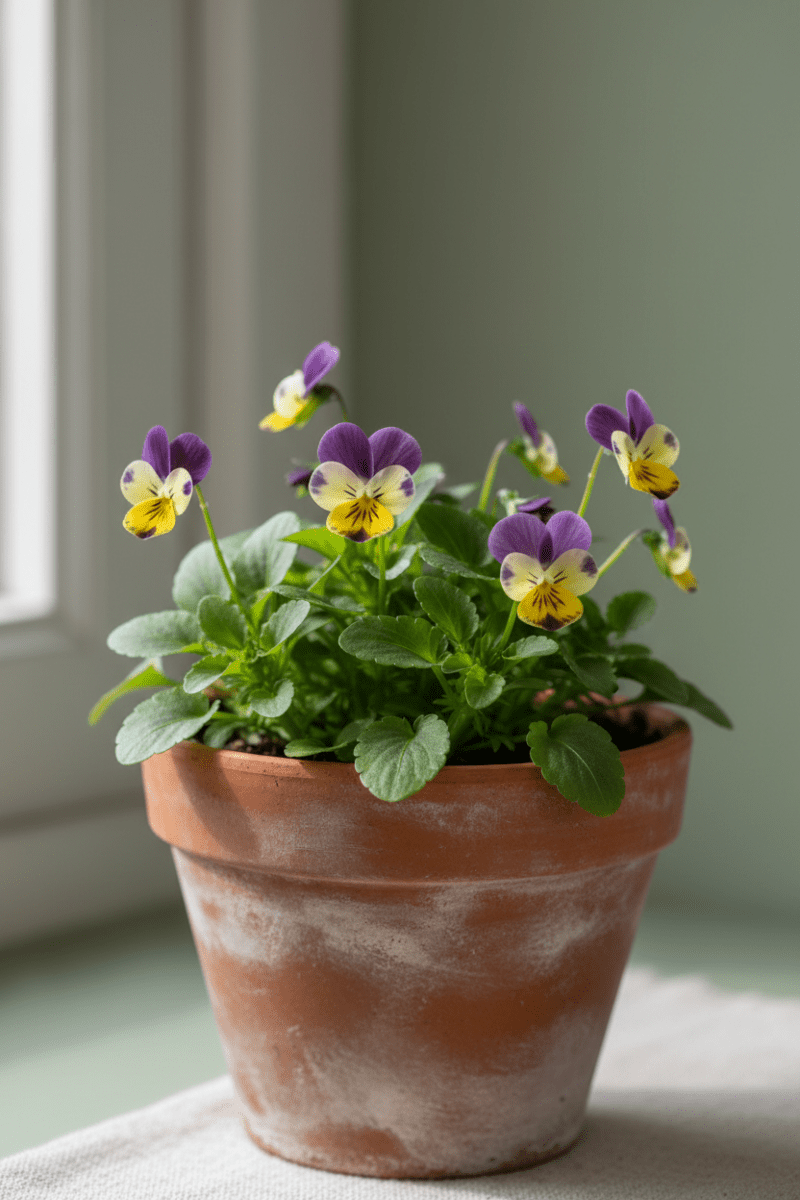 Heartsease Plant UK - Viola tricolor Wildflower - The Healing Herb Garden