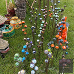Marble Sun Catcher Garden Stake