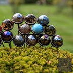 Marble Sun Catcher Garden Stake