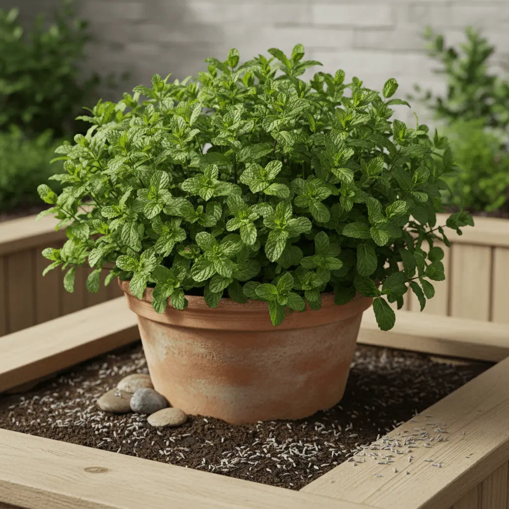 Mint- Spearmint For Cooling Teas & Fresh Culinary Flavour - The Healing Herb Garden