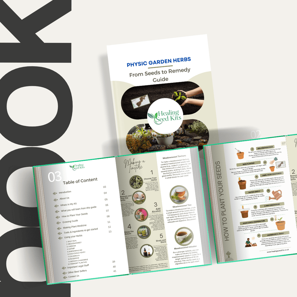 Physic Garden Herb Seed Kit - The Healing Herb Garden