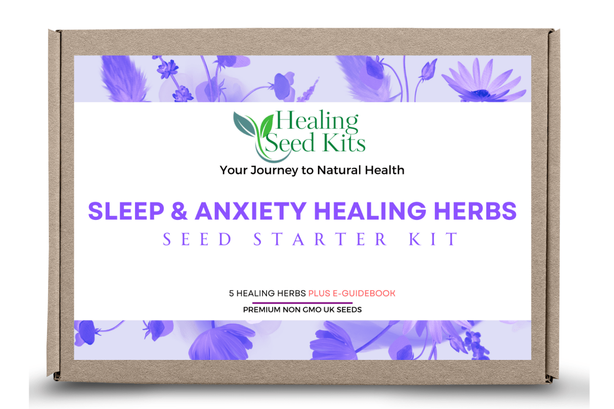 Sleep and Anxiety Healing Seed Kit - The Healing Herb Garden