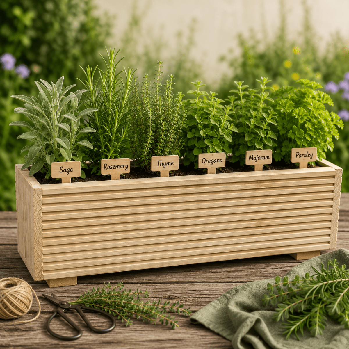 The Gardener's Kitchen™ – Classic Culinary Herb Collection - The Healing Herb Garden