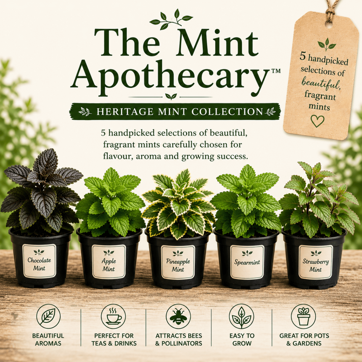 The Mint Apothecary™ - The Healing Herb Garden