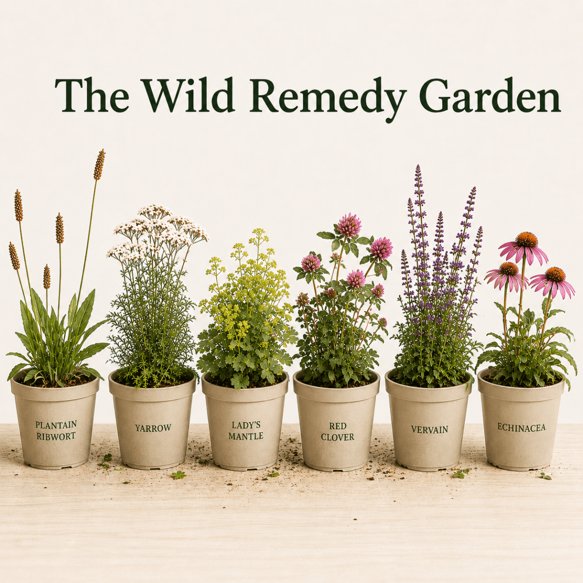The Wild Remedy Garden - Traditional Herbal Collection - The Healing Herb Garden