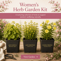 Women’s Wellness Garden – Herb Plant Kit - The Healing Herb Garden