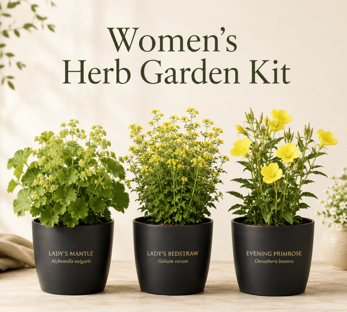 Women’s Wellness Garden – Herb Plant Kit - The Healing Herb Garden